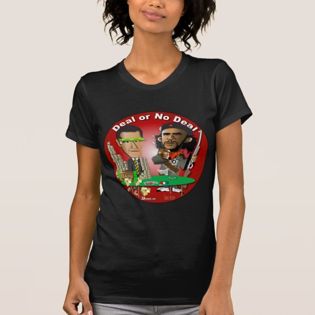 Camiseta Romney e Che Obama (Frente)