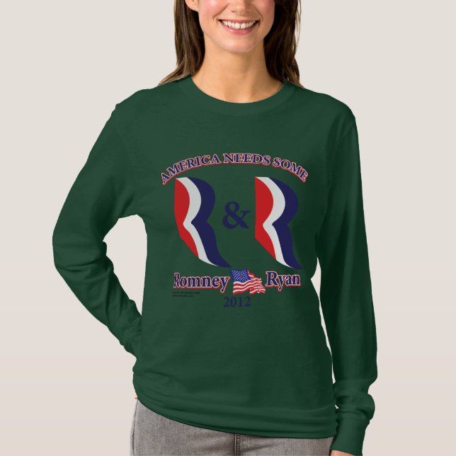 Camiseta Romney e Ryan (Frente)