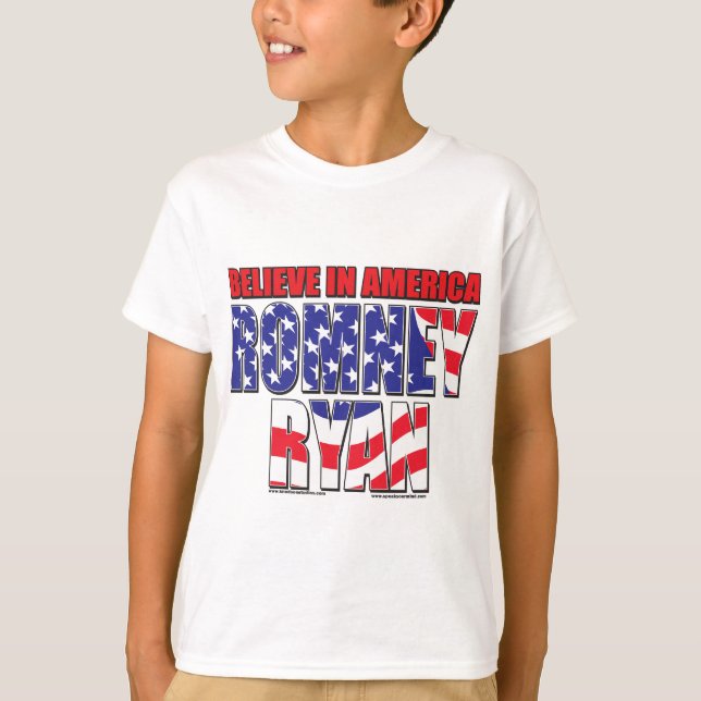 Camiseta Romney e Ryan (Frente)
