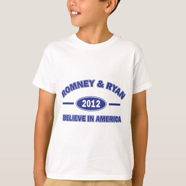 Camiseta Romney e Ryan Acreditam (Frente)