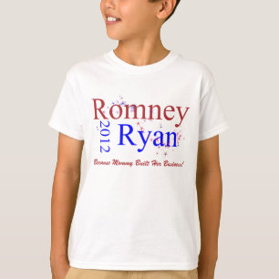 Camiseta Romney/onda estrela de Ryan