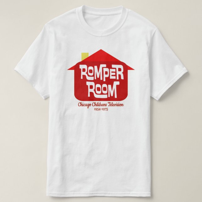 Camiseta Romper Room - Chicago, Illinois (Frente do Design)