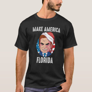 Camiseta Ron DeSantis Christmas DeSantis 2024 Make America