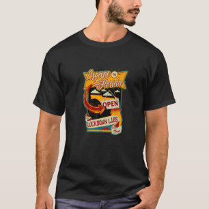 Camiseta Ron Desantis Escape Para A Flórida