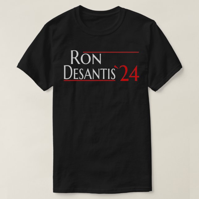 Camiseta Ron Desantis para a Campanha Desantis 2024 (Frente do Design)