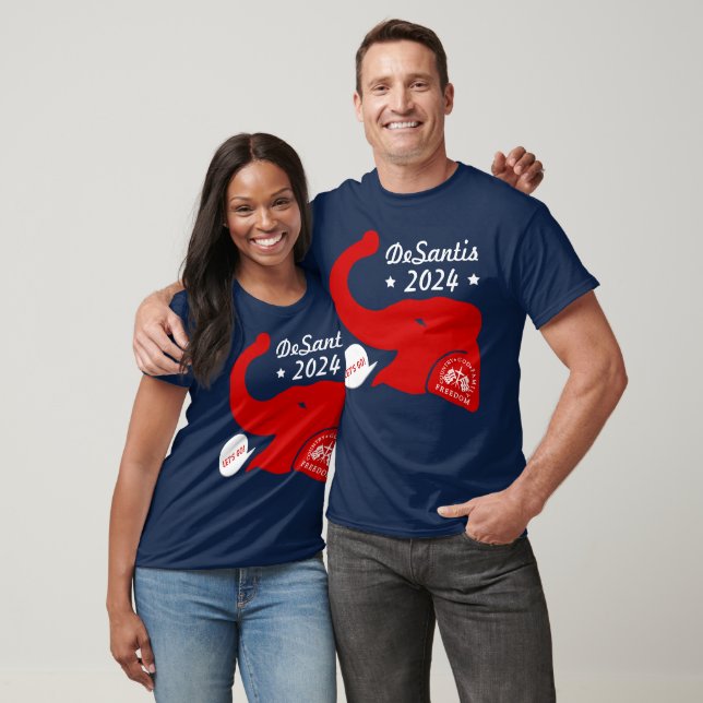 Camiseta Ron DeSantis Para O Presidente 2024 (Unissex)