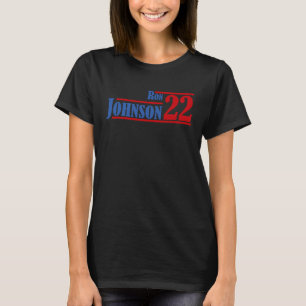 Camiseta Ron Johnson 2022 Senado Liberal Democrata dos EUA