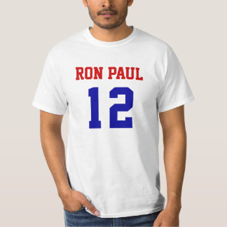 CAMISETA RON PAUL 12 VALOR T-SHIRT