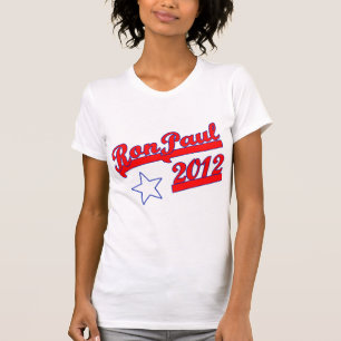 Camiseta Ron Paul 2012 camisetas, engrenagem da campanha