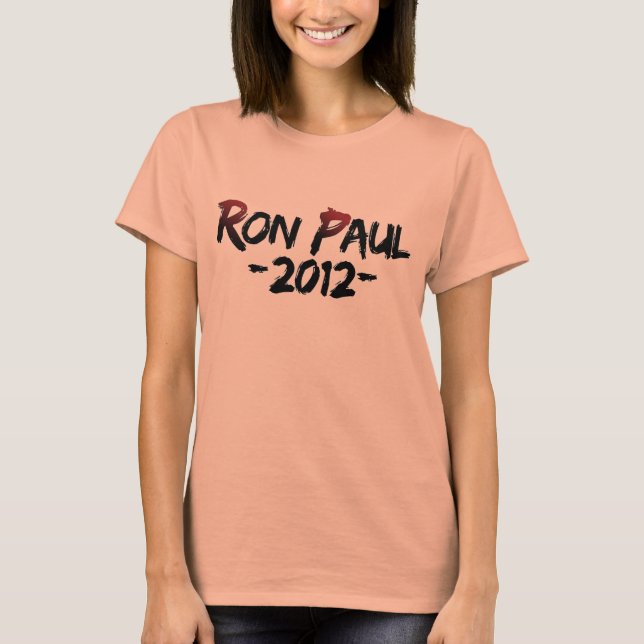 Camiseta Ron Paul de Mulheres -2012- (Frente)