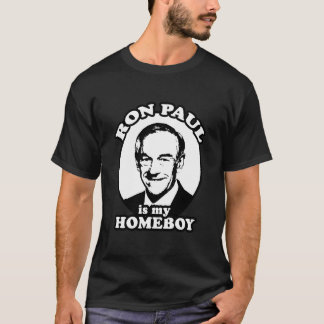 Camiseta Ron Paul é meu ficar em casa