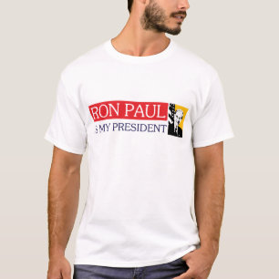 Camiseta Ron Paul é meu presidente