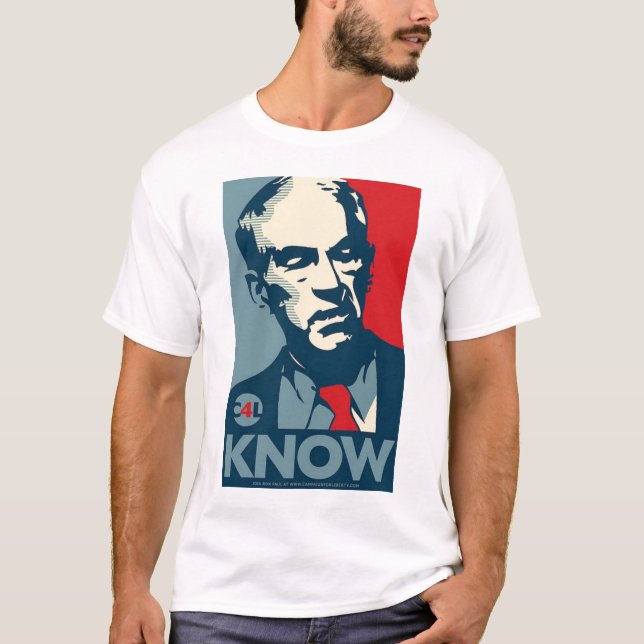 Camiseta Ron Paul para o presidente (Frente)