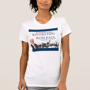 Camiseta Ron Paul para Presidente