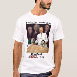 Camiseta Ron Paul: revive a constituição