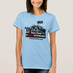 Camiseta Ron Paul Revolucionario Ringer T