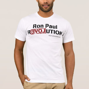 Camiseta Ron Paul T cabido revolução