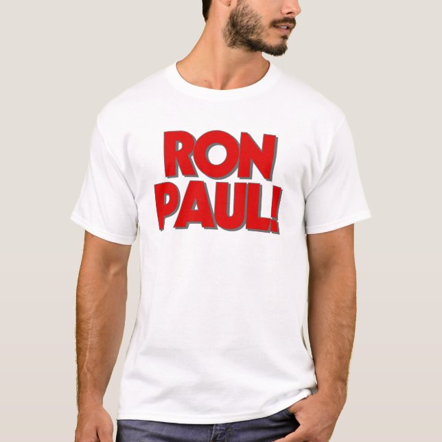 Camiseta RON PAUL! T-shirt (Frente)