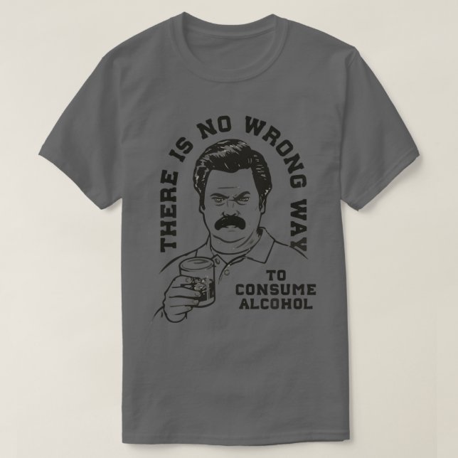 Camiseta Ron Swanson (Frente do Design)