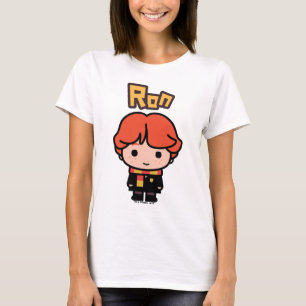Camiseta Ron Weasley Cartoon Character Art