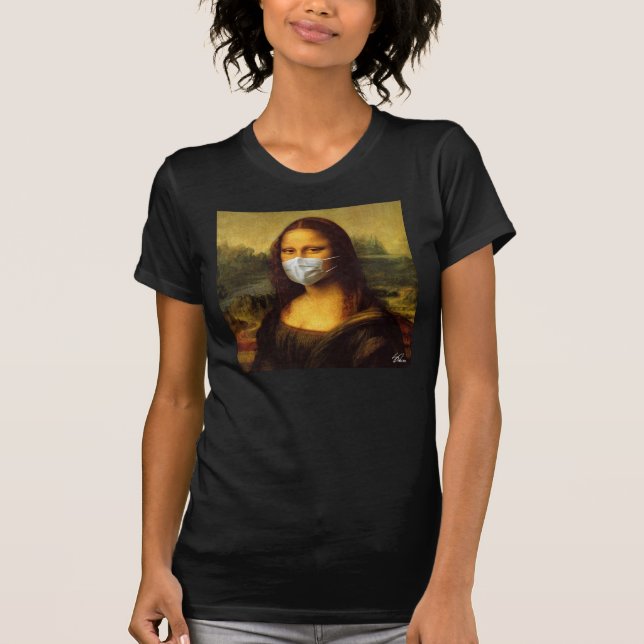 Camiseta "Rona Mona" Mascarada Mona Lisa (Frente)