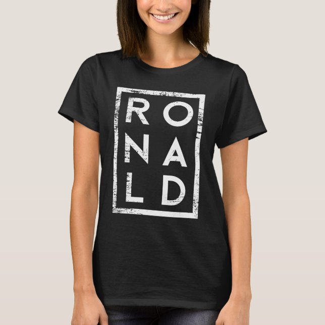 Camiseta Ronald Minimalismo (Frente)