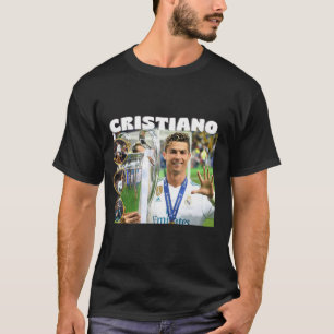 Camiseta Ronaldo Bootleg/Vintage Futebol/Futebol tee