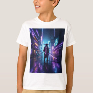 Camiseta Ronin da Lâmina Neon