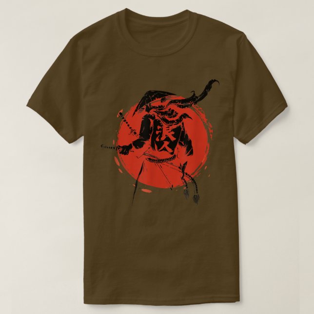 Camiseta Ronin Samurai Warrior Valentine Day Gift (Frente do Design)