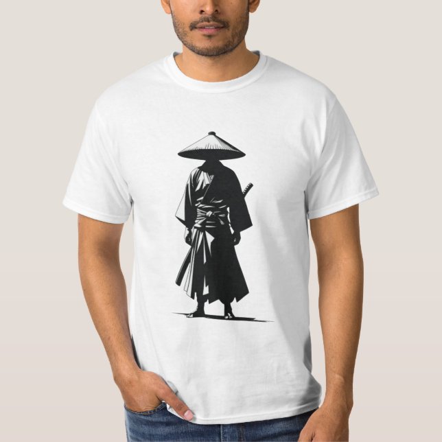Camiseta Ronin Spirit - Minimalist Samurai T-Shirt (Frente)