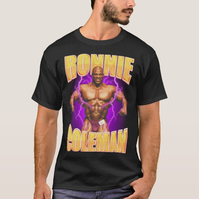 Camiseta Ronnie Coleman Yeah Buddy Vintage Retro (Frente)