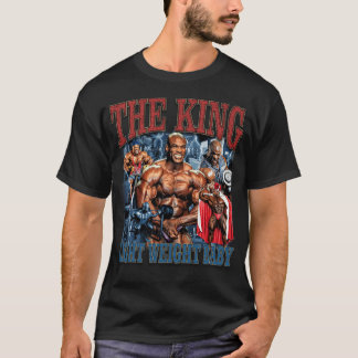 Camiseta Ronnie Colemanhe King Peso Leve Ba garota retrô