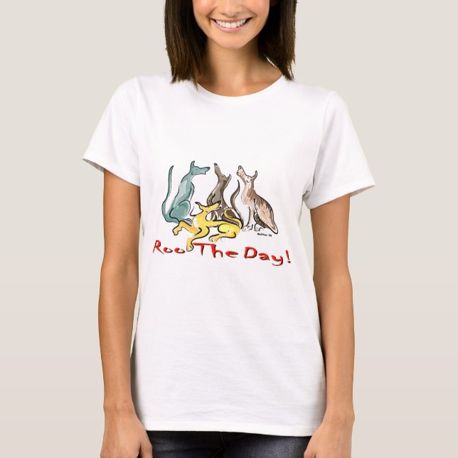 Camiseta roo do galgo (Frente)