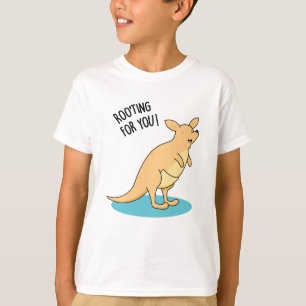 Camiseta Roo-Ting Para Você, Bonito Kangaroo Pun