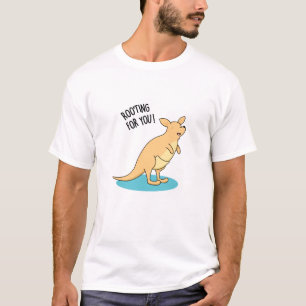 Camiseta Roo-Ting Para Você, Bonito Kangaroo Pun