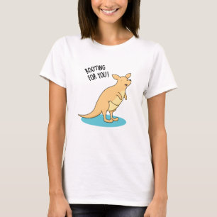 Camiseta Roo-Ting Para Você Engraçado Kangaroo Pun