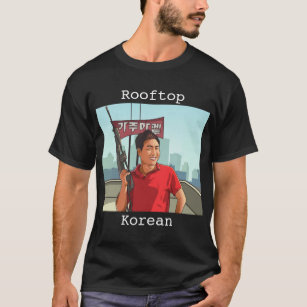 Camiseta Rooftop Coreano