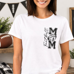 Camiseta Rookie, mãe de futebol primeiro aniversario do ano