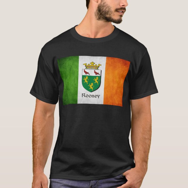 Camiseta Rooney Irish Flag (Frente)