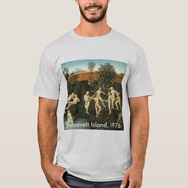 Camiseta Roosevelt Ilha, 1976, desaba o t-shirt (Frente)