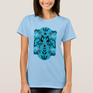 Camiseta Rooster Cockerel Nordic Scandinavian Folart