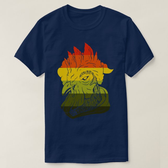 Camiseta Rooster Retroativo (Frente do Design)
