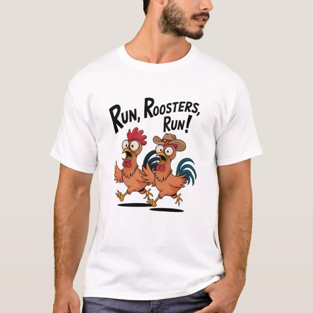 Camiseta Roosters Fugitivos (Frente)