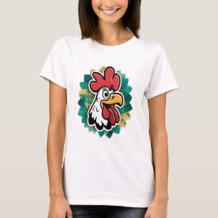 Camiseta roosters sticker