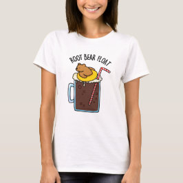 Camiseta Root Bear Flutuando Cerveja Root Engraçado