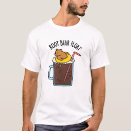 Camiseta Root Bear Flutuando Cerveja Root Engraçado