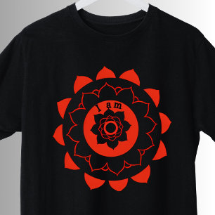Camiseta Root Chakra Muladhara Red Mandala Yogi