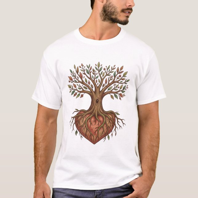 Camiseta Rooted in Nature (Frente)