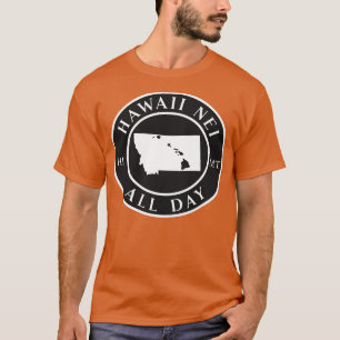Camiseta Roots Hawaii e Montana por Hawaii Nei o dia todo