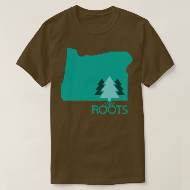 Camiseta Roots Oregon Modern (Frente do Design)